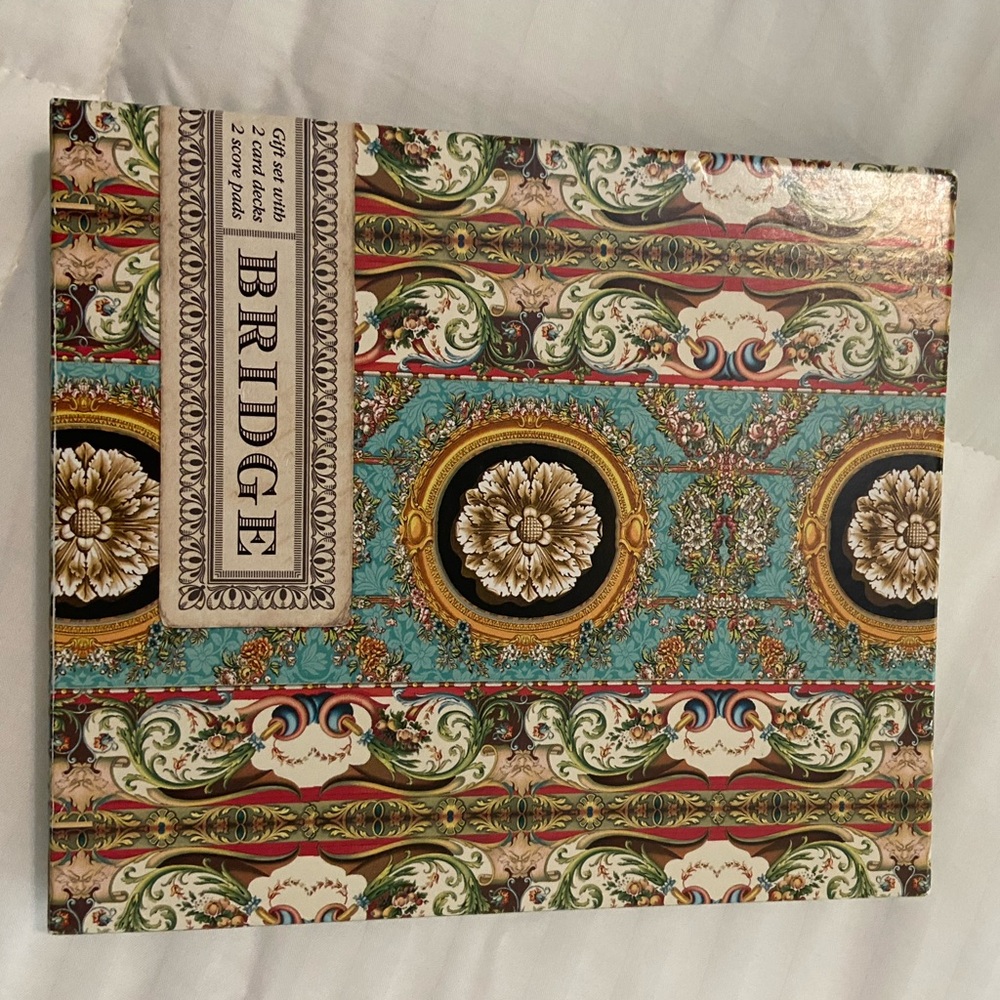 New Michel Bridge Card Set Secret Garden